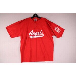 VKM Venus Angels LGA Baseball Jersey Red Mesh Adult XL GM Brokerage